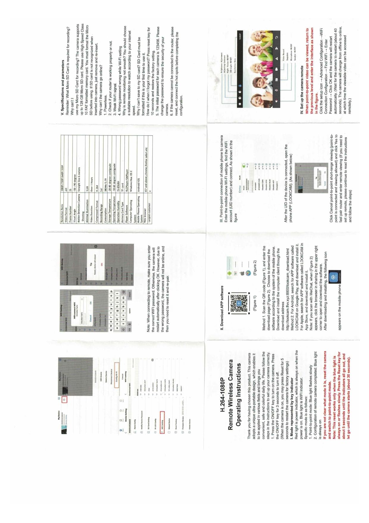 Generico Sveglia Orologio Digitale WIFI Video Audio Con Telecamera Camera