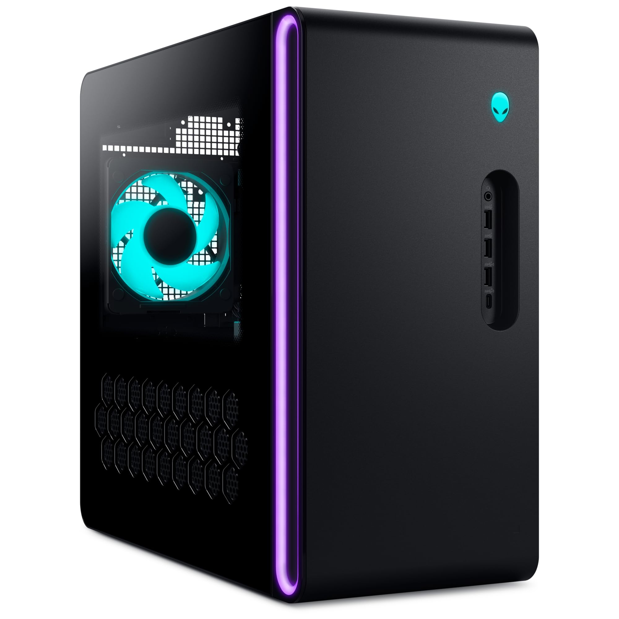 Alienware Aurora ACT1250 - DT - Core Ultra 9 285K / 3.7 GHz - RAM 32 GB - SSD 2 TB - NVMe, TLC - GeForce RTX 5080-1GbE, Bluetooth, 2.5GbE, Wi-Fi 6, Wi-Fi 7 - WLAN: Bluetooth, 802.11a/b/g/n/ac/ax/be