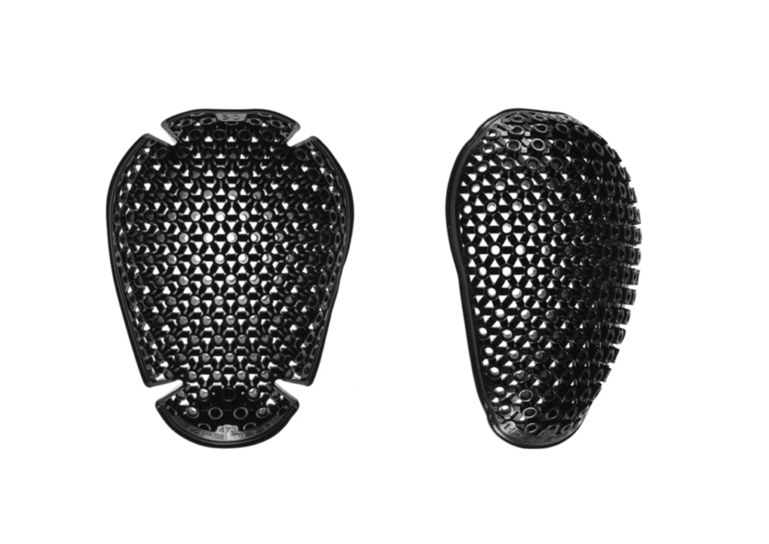 2 pezzi di protezione della spalla moto. Livello 2. Attrezzature di protezione dagli urti SAFETECH© su Easyflex.