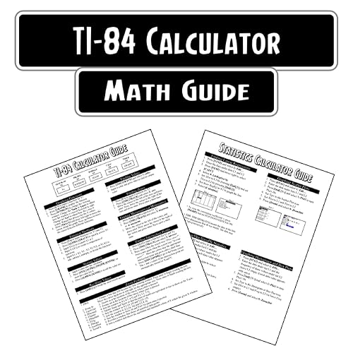 TI-84 Calculator Math Guide