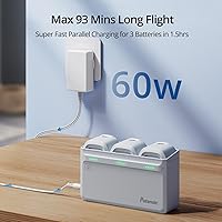 Vista 3 de Potensic ATOM SE - Dron GPS con cámara 4K EIS, menos de 249g, 93 minutos de vuelo, transmisión FPV de 4KM, motor sin escobillas, velocidad máxima