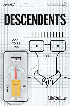 Super7 Descendents Milo Cool to Be You Reaction Figure, Multicolor