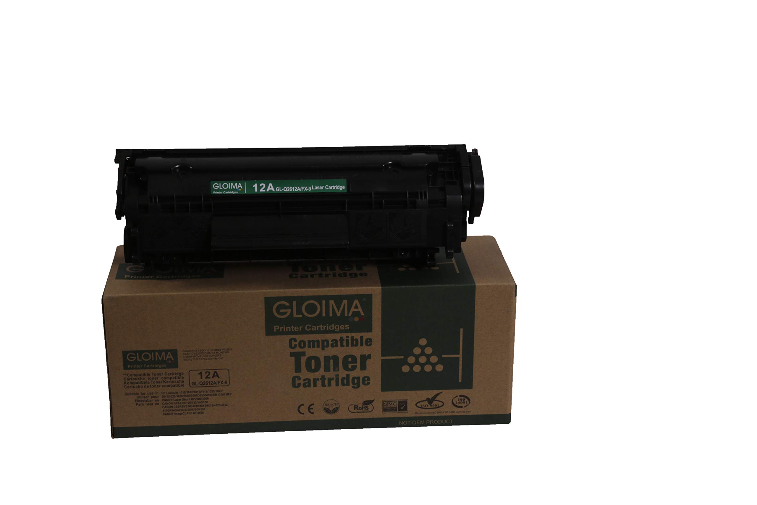 Gloima GL- 12A (Q2612A) Universal Laser Printer Cartridge for HP Laserjet 1010/1012/1015/1018/1020/1022/1022N/1022NW (Page Yield: 2000 Pages) (B07H5PFL7J) Amazon Price History, Amazon Price Tracker