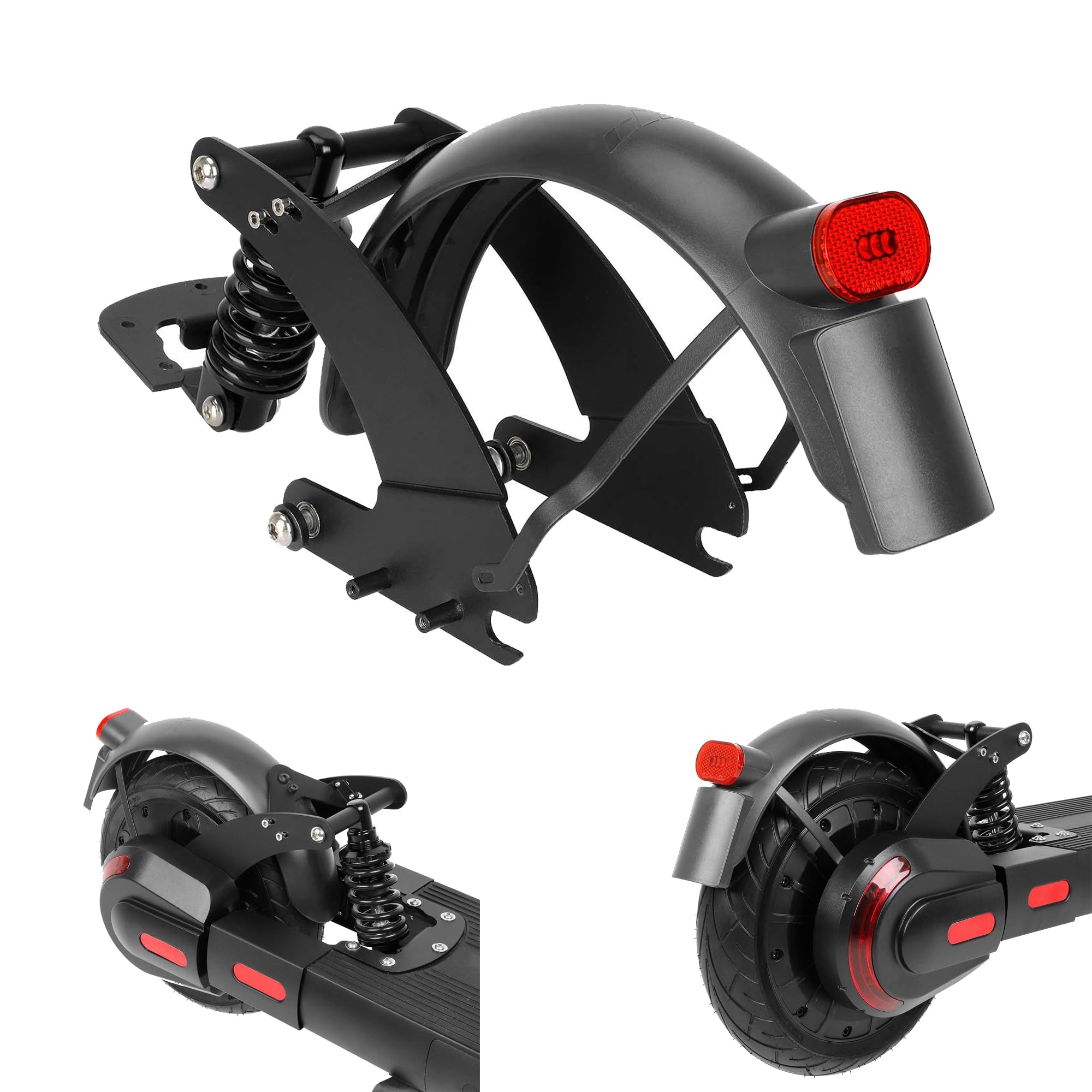 Kit Amortisseur Arrière pour Kuickwheel S1-C PRO/S1-C Suspension Arrière pour Scooter Electrique Modification pour Trottinettes Accessoires