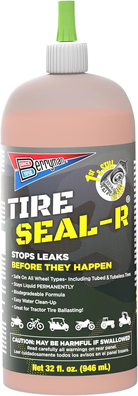Berryman Products 1301 Tire Seal-R Sealing Compound,1-Gallon Bottle