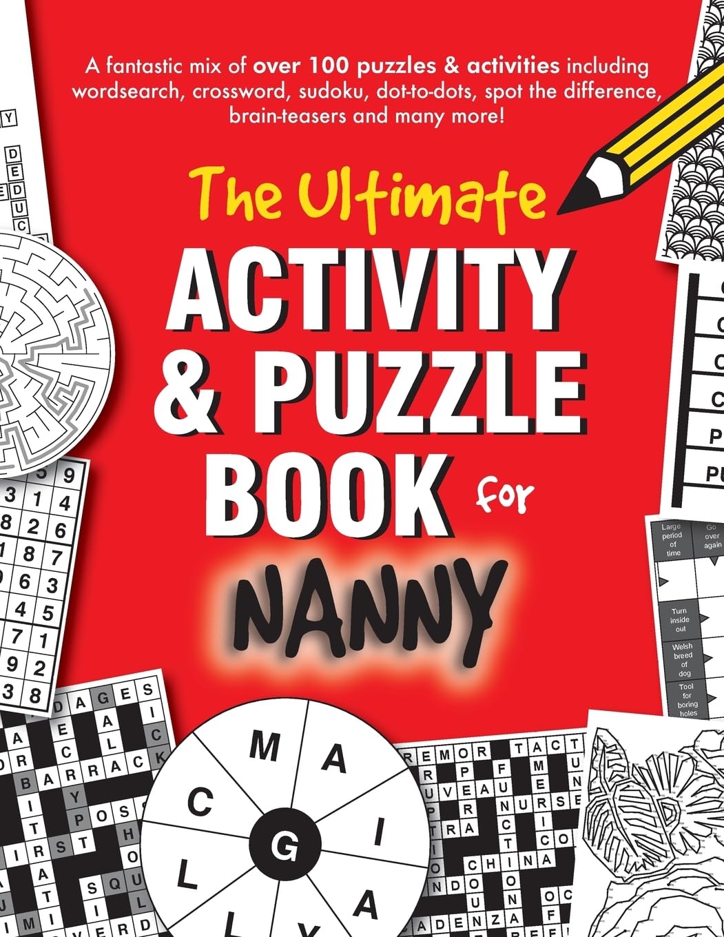 The Ultimate Activity & Puzzle Book for Nanny