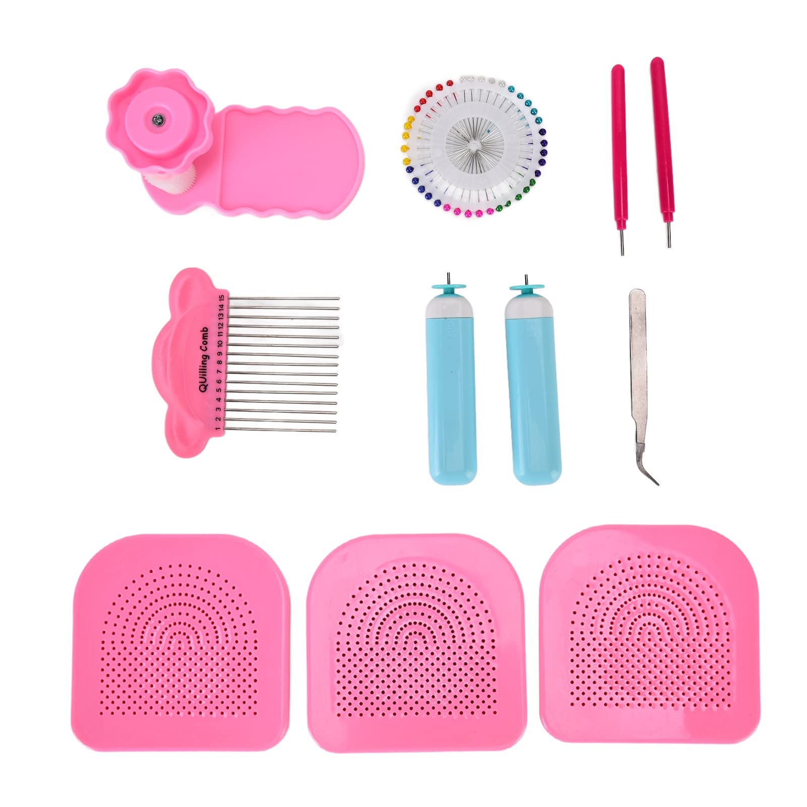 Kits de quilling DIY interesantes coloridos decorativos atractivos suministros de artesanía para amantes de las manualidades