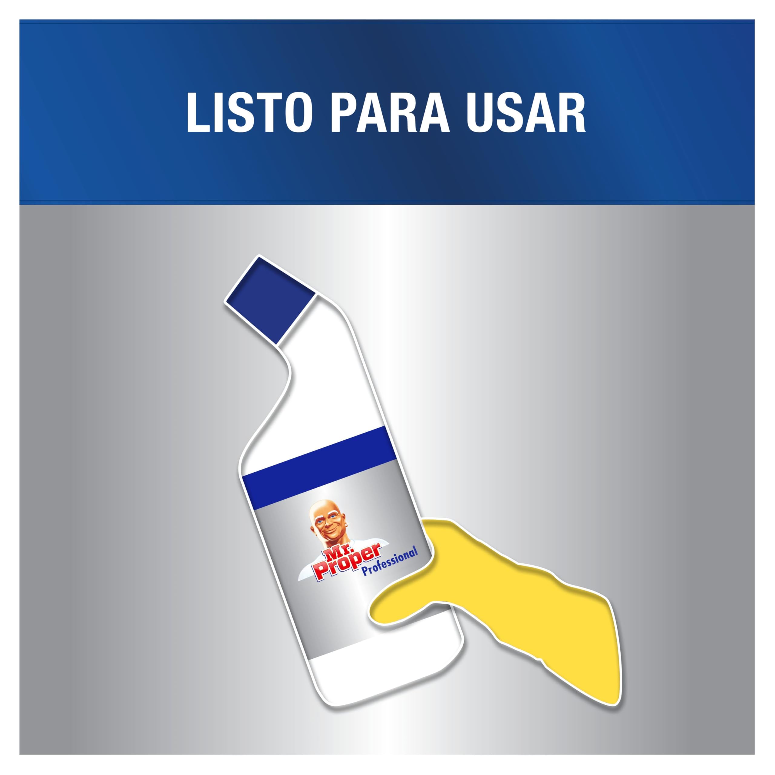 Viakal Professional, Limpiador para inodoros, 9L (12 x 750ml), eliminacion y prevencion de cal