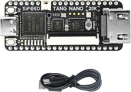 Sipeed Tang Nano 20K FPGA Development Board RISCV Linux Retro Game Player Welded Pins
