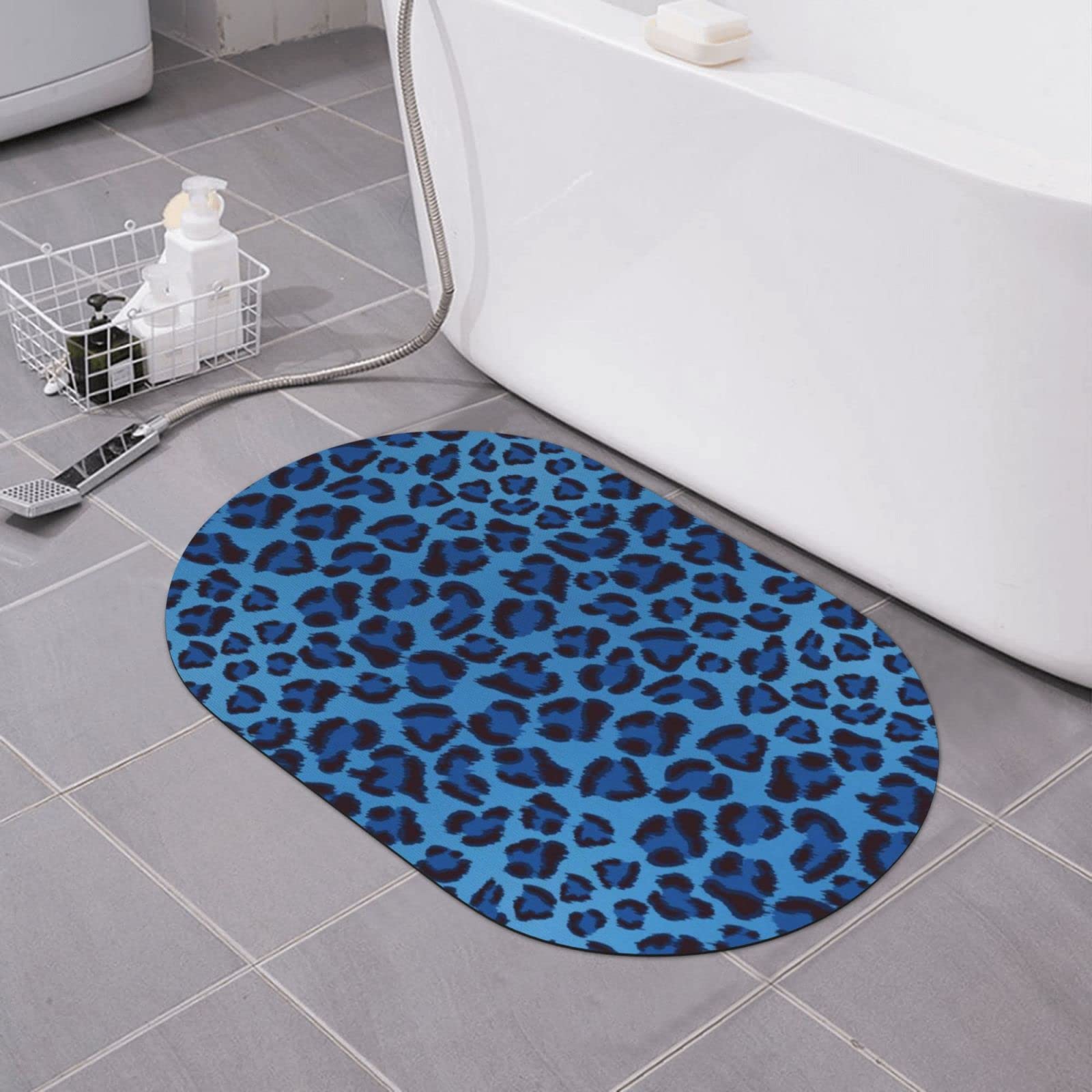 Tapis de bain en terre de diatomée pour sortie de douche moderne