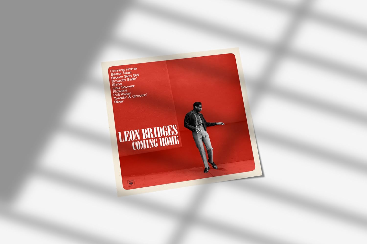 Leon Bridges poster, Leon Bridges Coming Home album cover poster, R&B music poster, Music wall decor (18x18 inches)