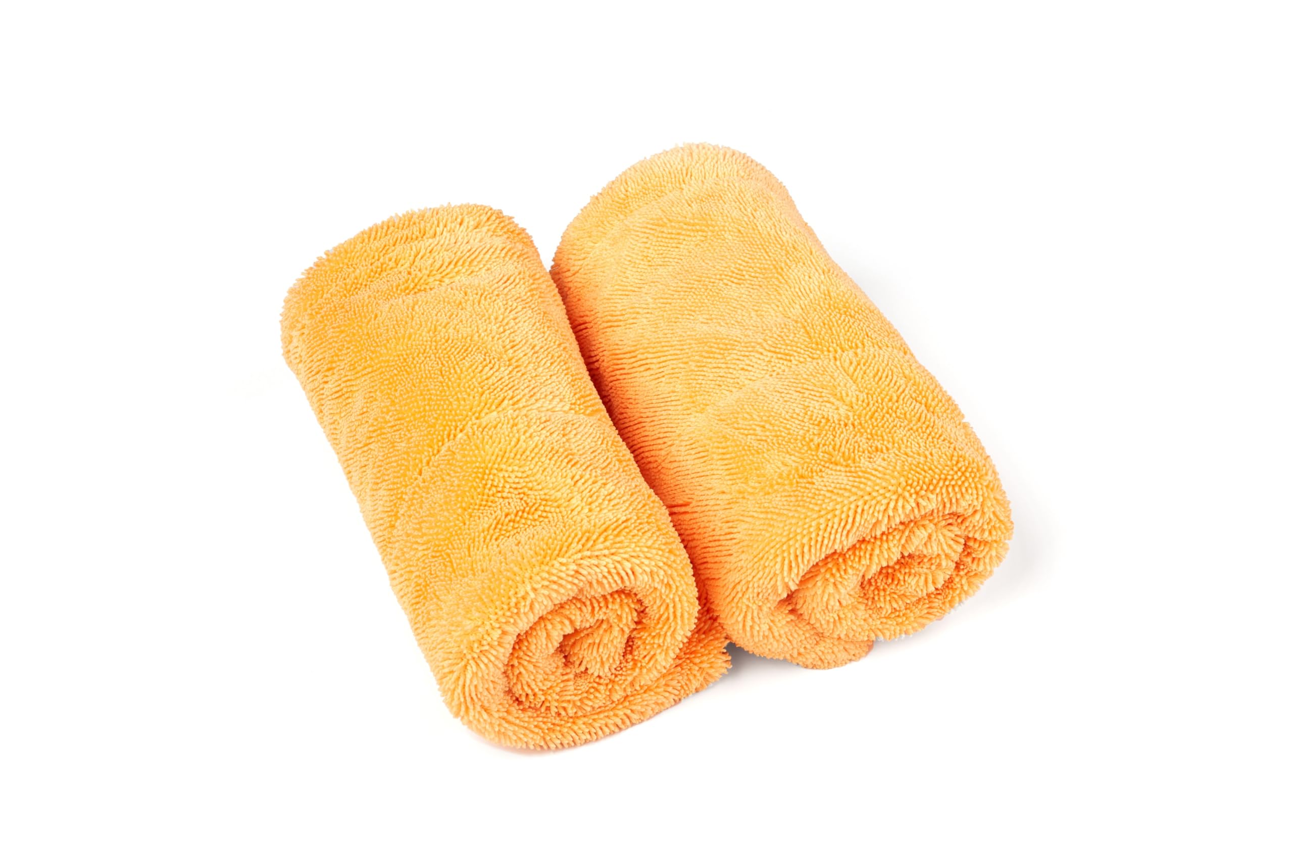 Kavalier Car Care - Hydro-Hero Mini - Zestaw Ręczników z Mikrofibry ProClean 41x41cm w Kolorze Pomarańczowym - 1100 GSM - Opakowanie 2 szt.