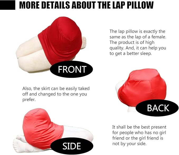 female lap pillow