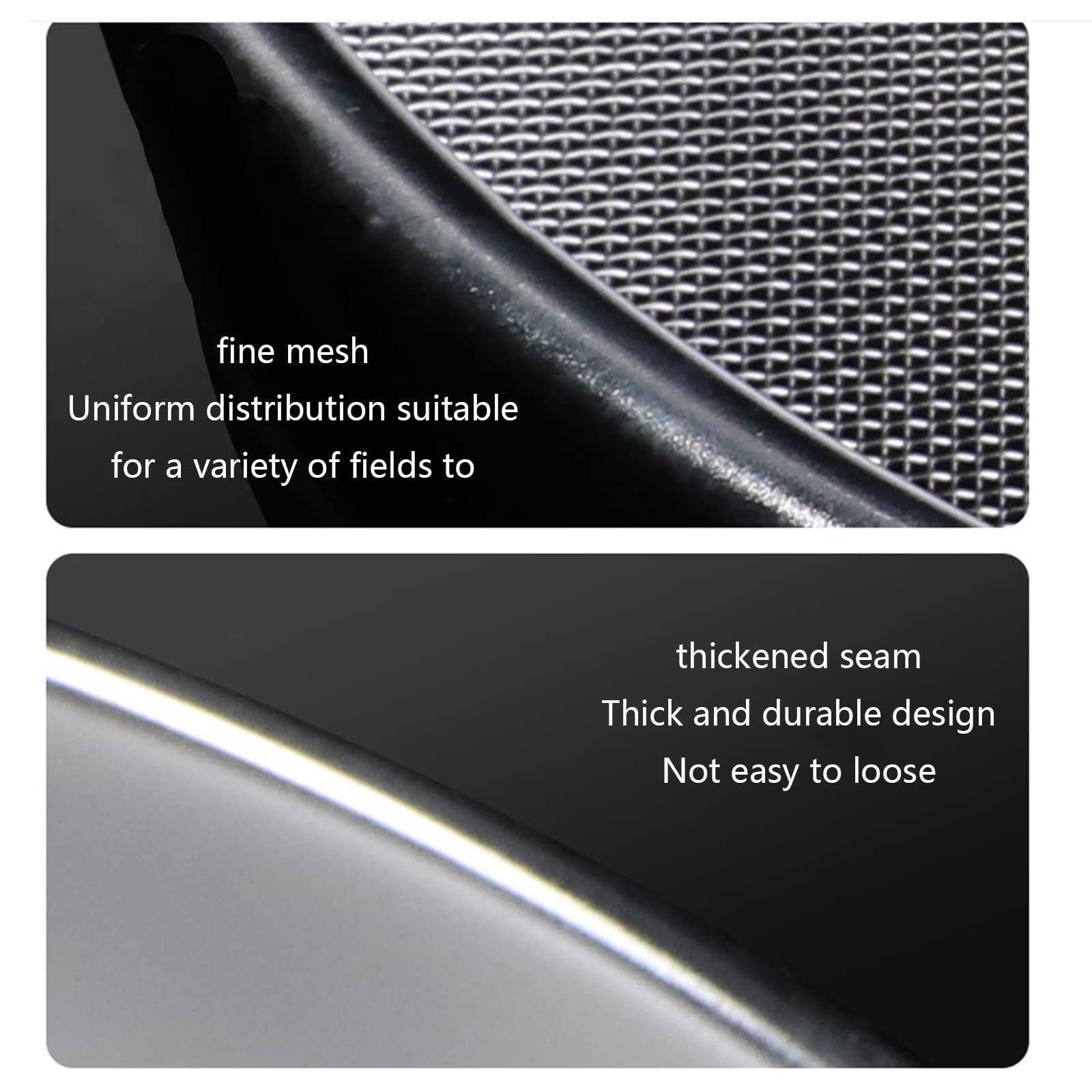 NGCG Stainless Steel Test Sieve 4/10/20/60 Mesh Aperture Lab Standard Test Sieve Economy Test Sieve For Industrial Laboratory Flour Sieve For Baking Fine Mesh Stainless Steel