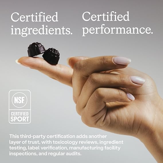 HumanN Tart Cherry Gummies - Uric Acid, Immunity, Inflammation & Metabolic Health Support NSF Certified Sport, Powerful Antioxidant & Non-GMO - from Maker of SuperBeets - 60 Sugar-Free Vegan Gummy