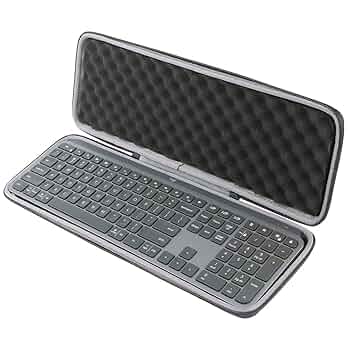 ロジクール MX KEYS KX800(パームレスト、ケース付) Amazon | ロジクール ワイヤレスキーボード MX KEYS + MX