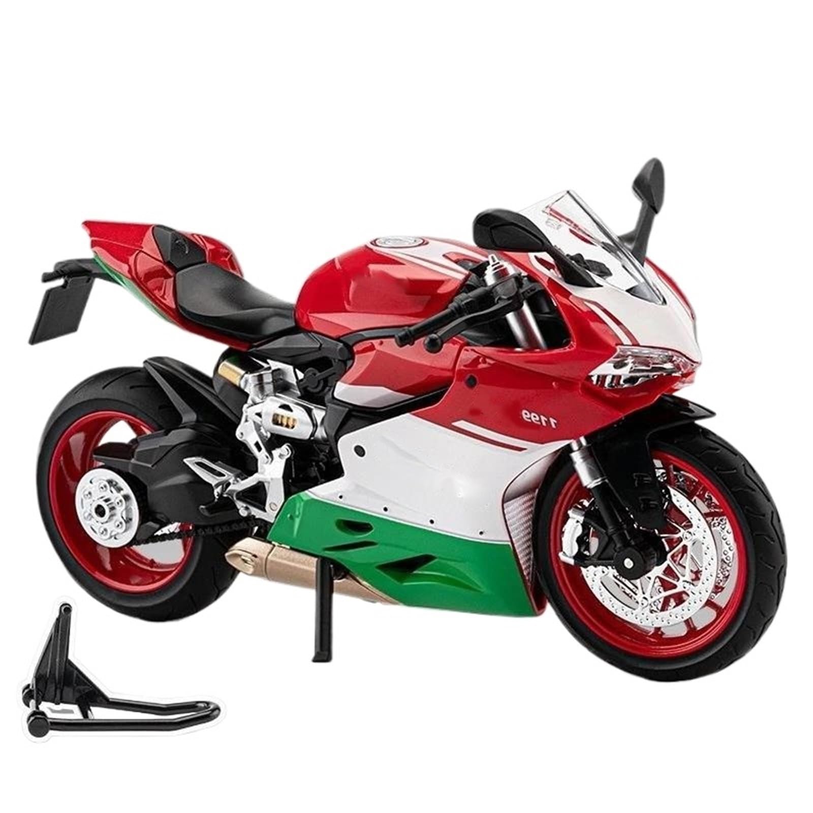 Ducati 1199 miniature 1/9 en métal moulé injecté de haute précision