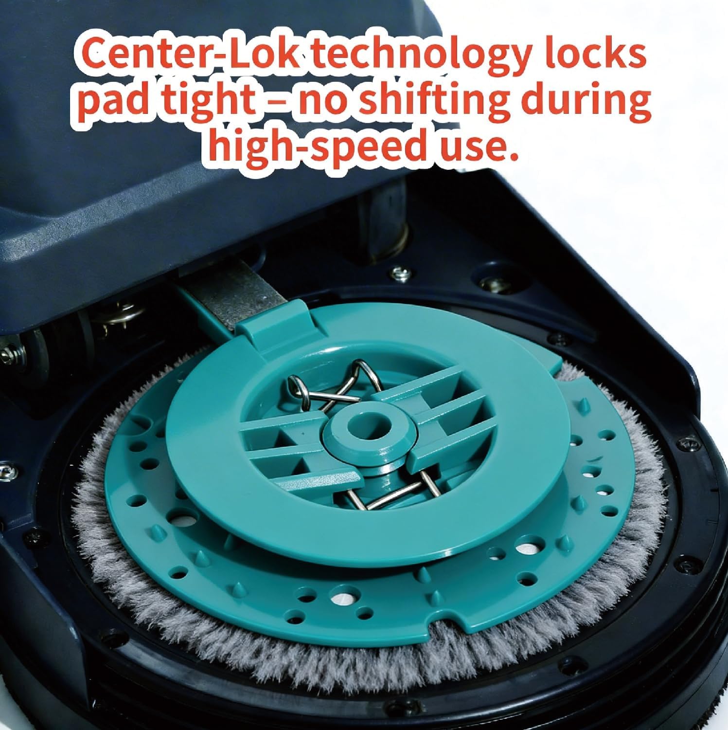 GrandEast Floor Scrubber Pad Retainer Compatible with Tennant T5, 5680, 5700, 7200, 7100, 8300 Floor Scrubber Cleaning Accessories, Cleaning Equipment Replacement Part