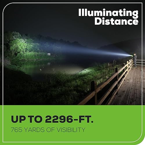 Miniatura 5 de Greenworks Luz de Punto LED de 24V, linterna de mano de 3000 lúmenes, foco de brillo variable, solo herramienta