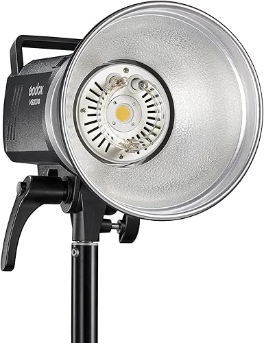 Miniatura 8 de Godox MS200-V MS200V 200W - Luz estroboscópica compacta de estudio, GN53 0.1-1.8S Tiempo de reciclaje, sistema 2.4G X, montaje Bowens con lámpara de