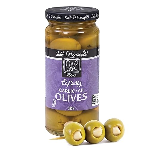 Miniatura 9 de Sable & Rosenfeld Tipsy - Aceitunas Vermut, 10.6 onzas, paquete de 3