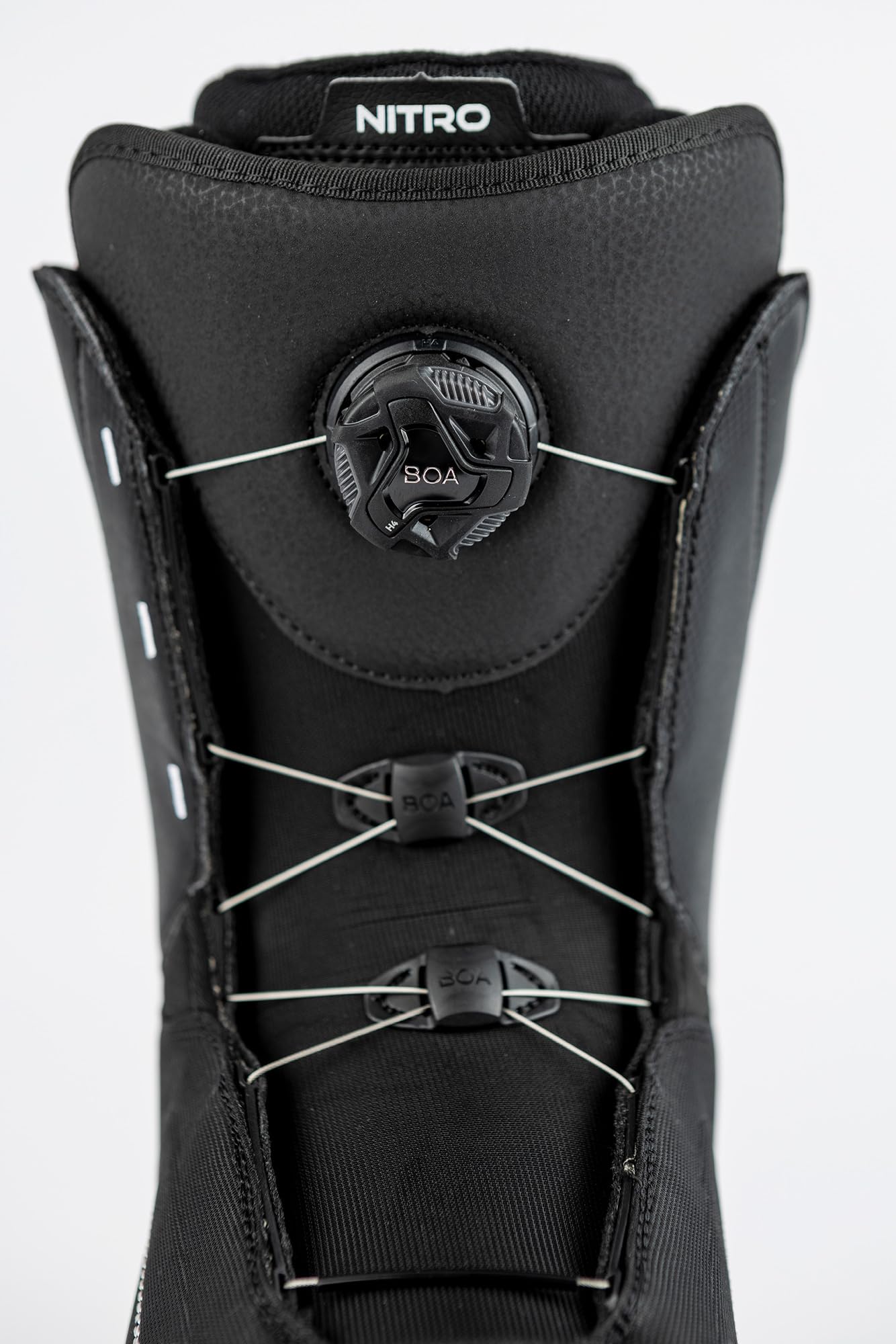 Nitro Tangent Boa Bottes de Snowboard pour Hommes, Noir, 31.5