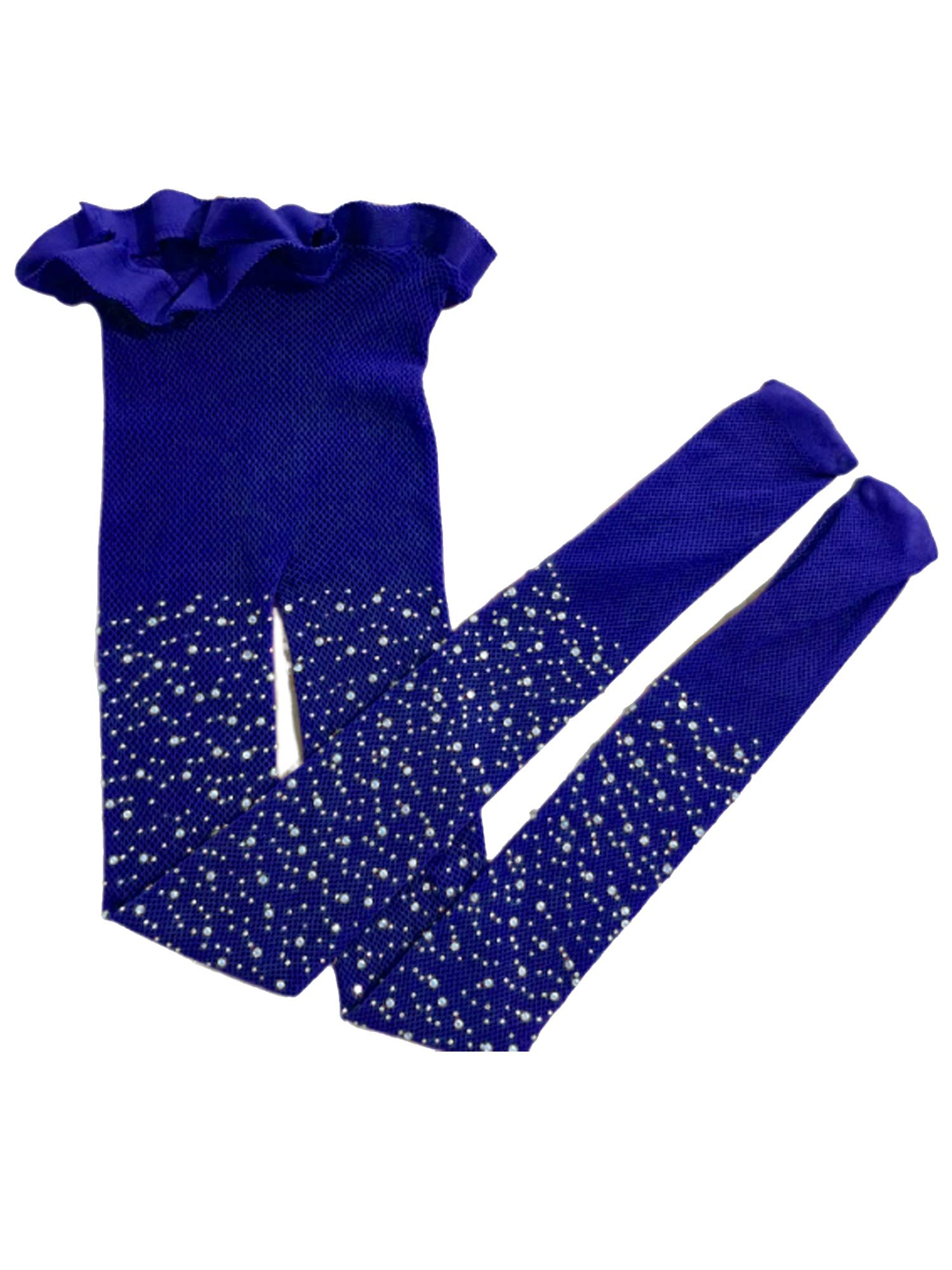YILEEGOOLittle Girls Thin Rhinestone Fishnet Sparkle Tights Toddler Kids  Glitter Stockings Footed Net Leggings Pantyhose