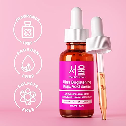 Miniatura 7 de Suero coreano de ácido kójico para el cuidado de la piel suero Alpha Arbutin  Coreano belleza Cuidado de la piel Removedor de manchas oscuras