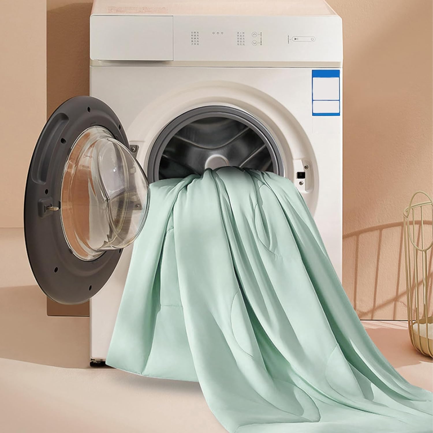 Cooling Comforter, Bed Blanket, Double-Sided Lightweight Quilt, All-Season Sleep Cover, Breathable Bedding for Camping, Sweats, Home, Couch, Nap and Daily Rest, 59.06x78.74 Inches