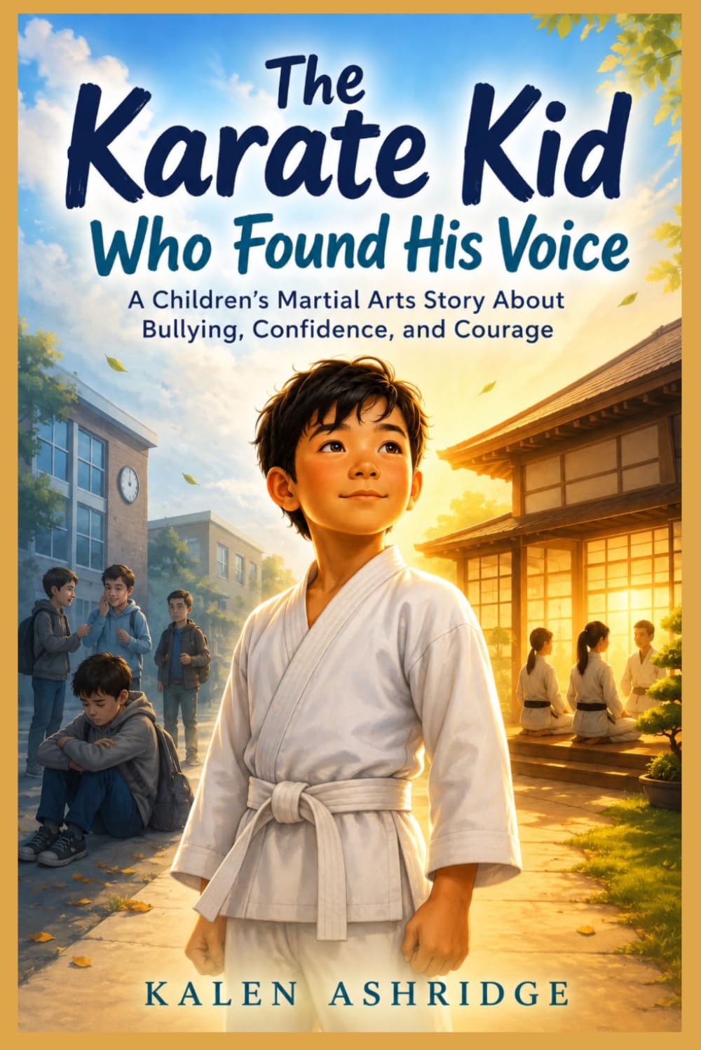 The Karate kid who found his voice: A Children's Martial Arts Story About Bullying, Confidence, and Courage