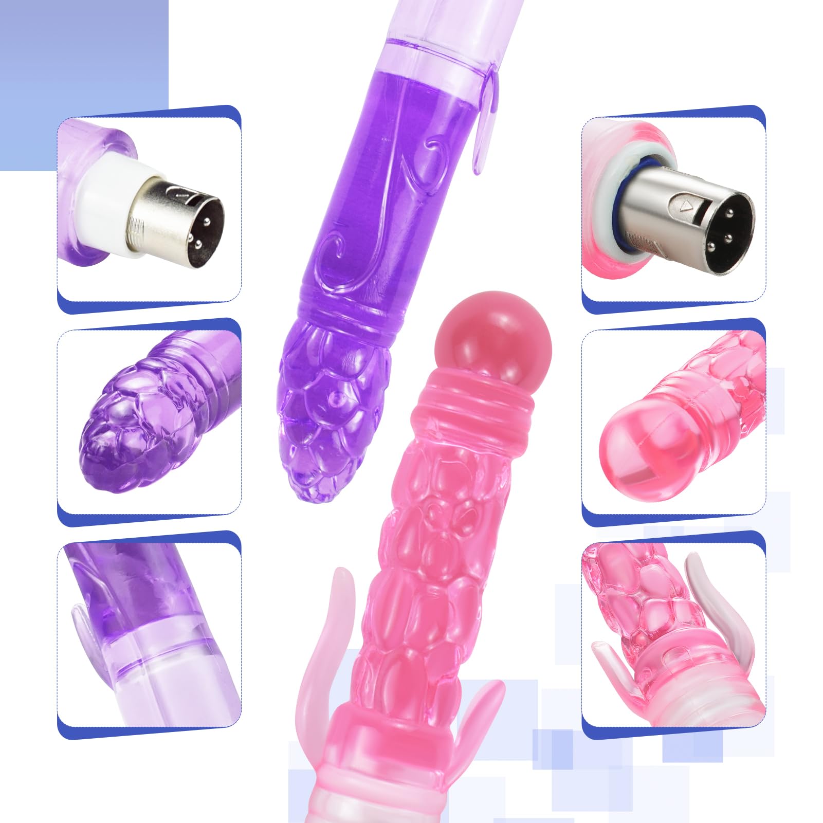 Fickmaschine Sexmaschine für die Frau mit Stoßfunktion Extrem Automatische Fickle Maschinen & Geräte Sex-Spielzeug Stoß Dildo Maschine Mit Anal Dildo Fuck Machine Sex (DeepBlack)