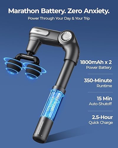 Miniatura 6 de KingPavonini Pistola de masaje G7 (gris)