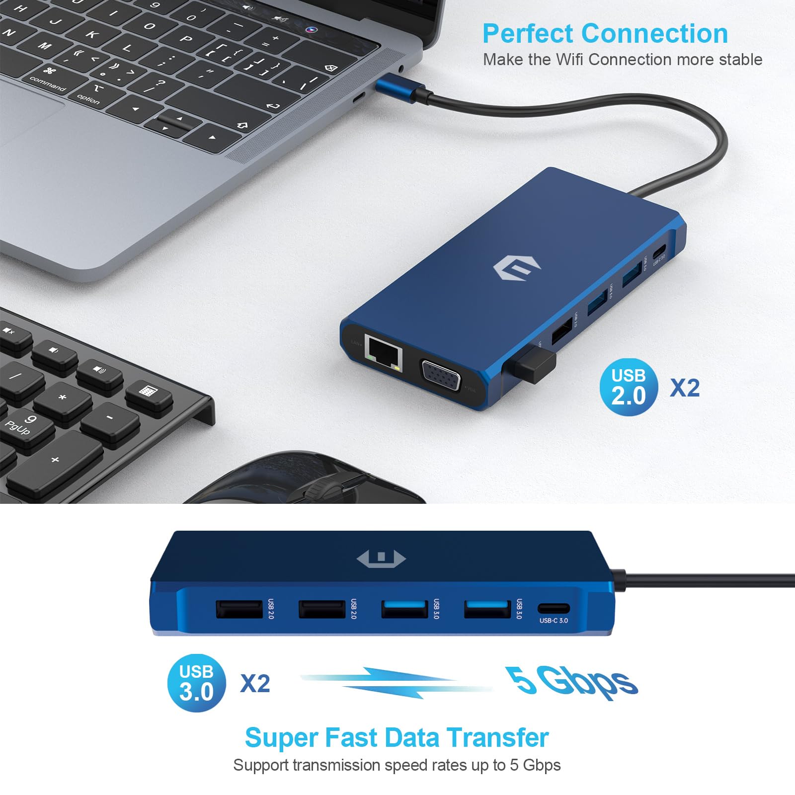 OBERSTER ドッキングステーション Amazon.co.jp: OBERSTER 12イン1 USB Cドッキングステーション