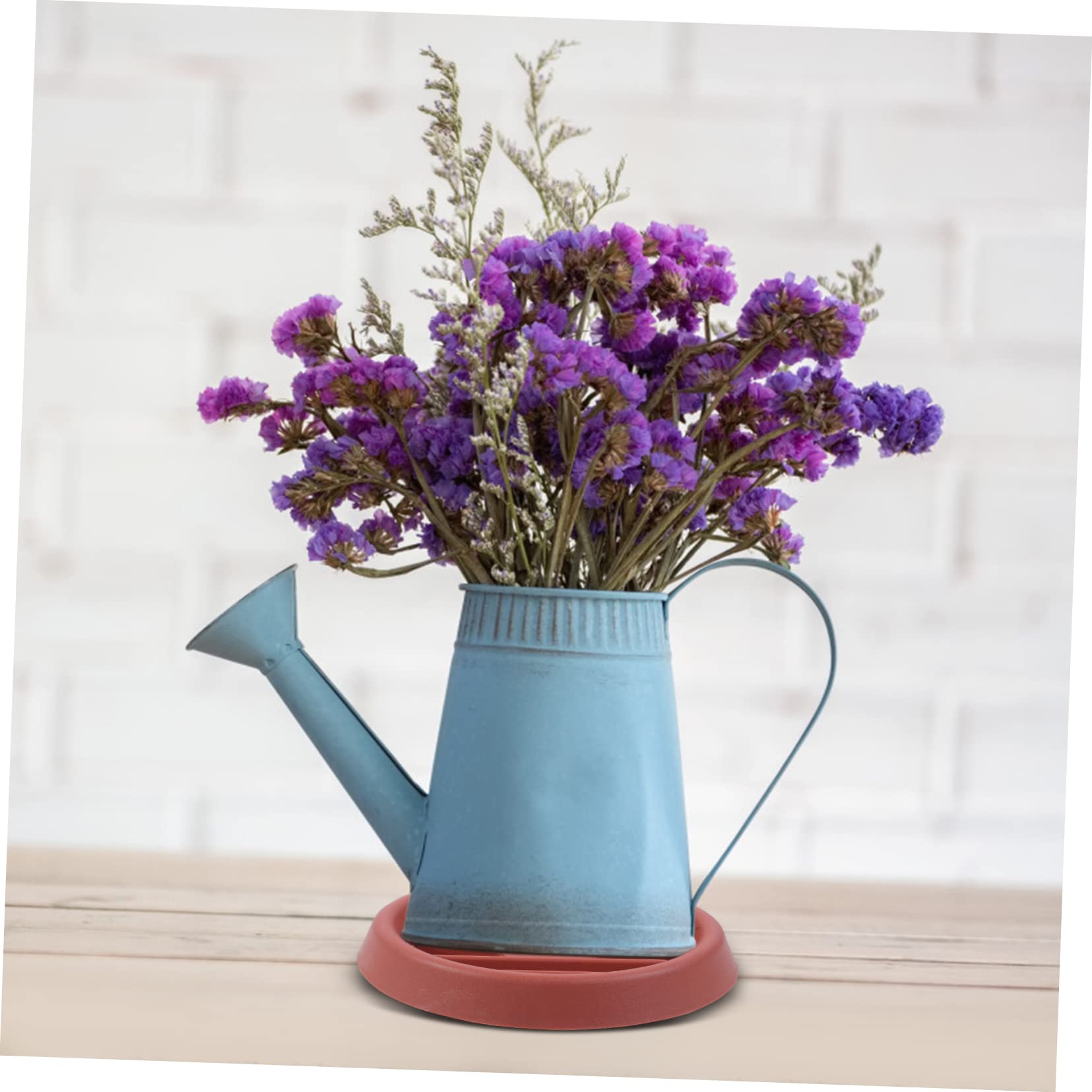 Yardwe 3 Set Vaschetta dell'Acqua Piante Giardino Esterno Vaso di Fiori Vassoi Punte Autoirriganti Fioriere Autoirriganti Sottovasi da Fiori Fioriera Rotonda Pianta Plastica 4 Pezzi * 3