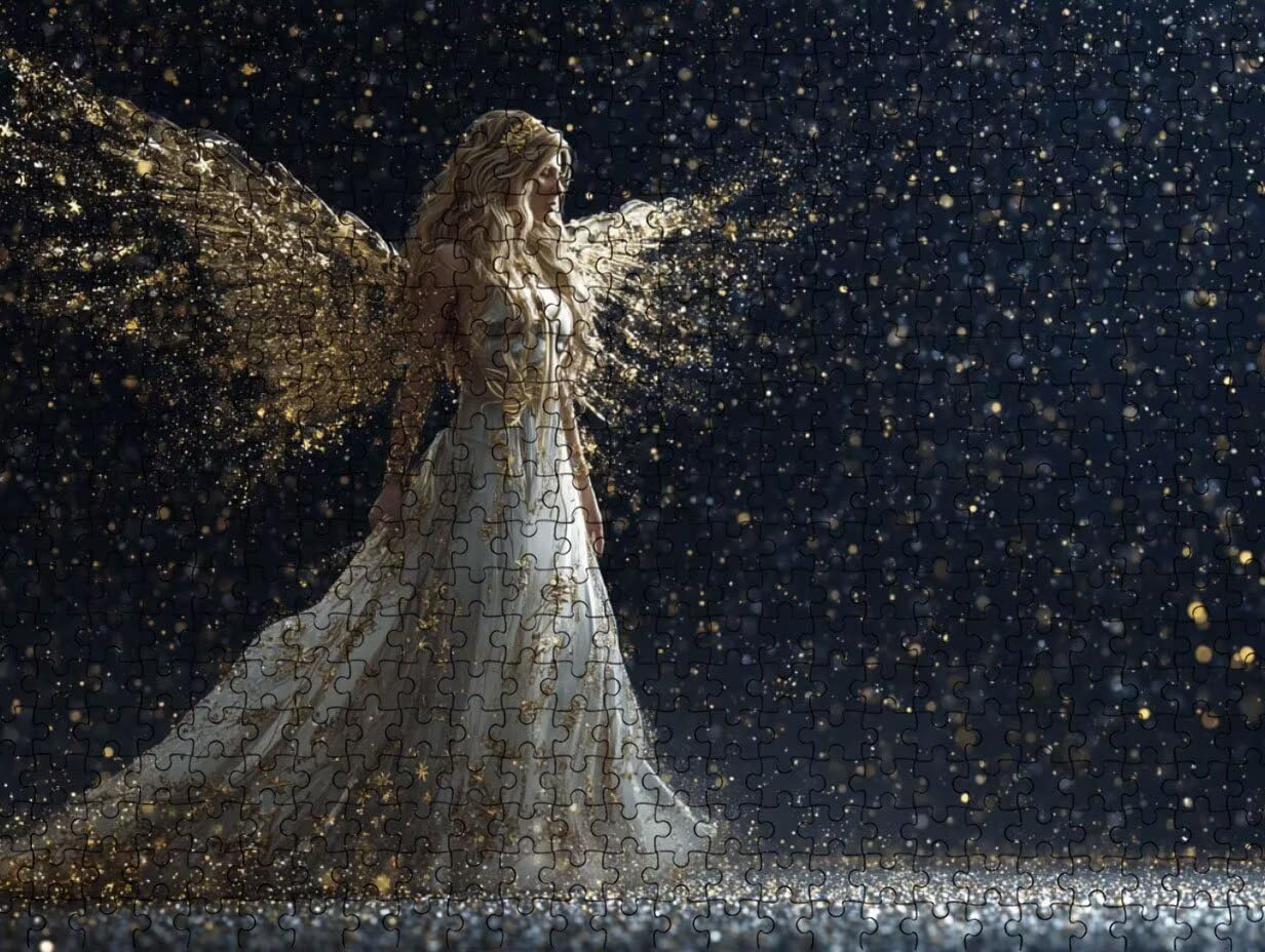 Clásicos Puzzle 2000 Piezas para Adultos, Mujer áNgel LDYQS7-575