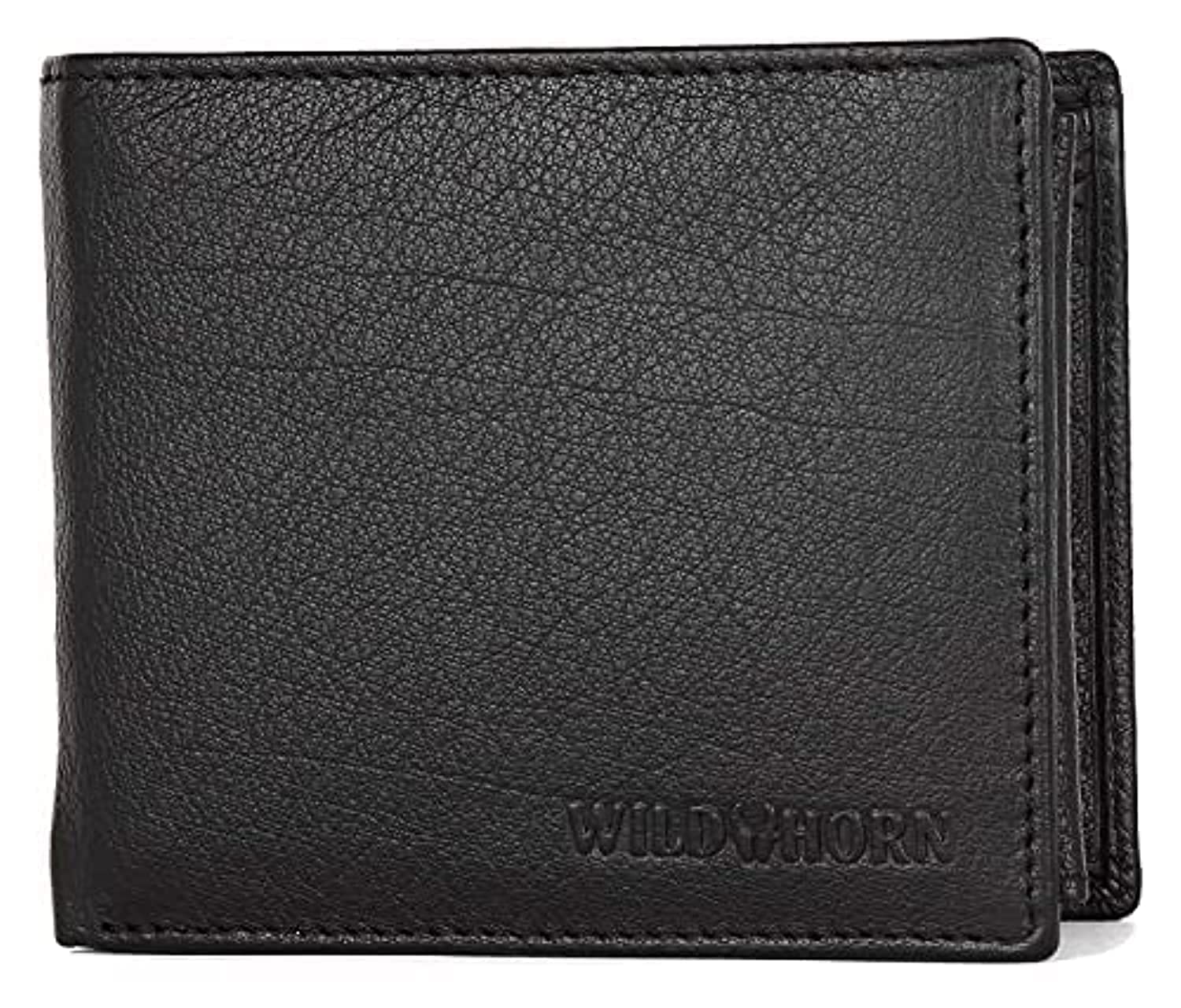 WildHornGenuine Leather Hand-Crafted Wallet For Men, Bifold Leather Wallet ,Model-WH1173