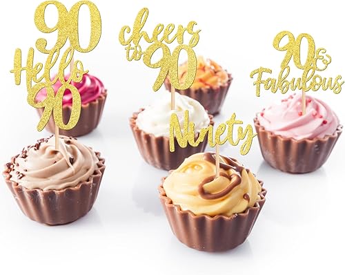 Vista 81 de 30 piezas de decoración negra para cupcakes de cumpleaños número 15 con purpurina de quince Hello 15 para cupcakes Mis membrillo a 15 años