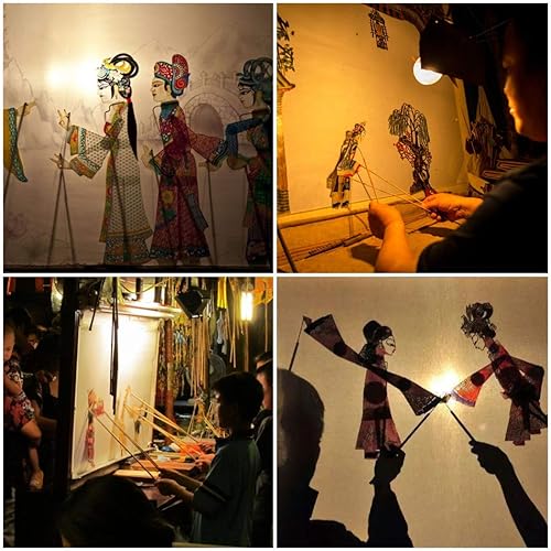 Miniatura 7 de Gjiner Marionetas de mano perfectas de 15x9.5 pulgadas con palanca de operación, marionetas de mano con palanca de operación, marionetas de mano