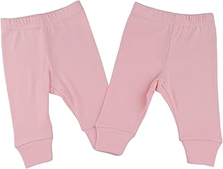 الصياد بنطلون مضلع للبنات، بينك، 6-9 شهور (عبوة من 6 قطع)