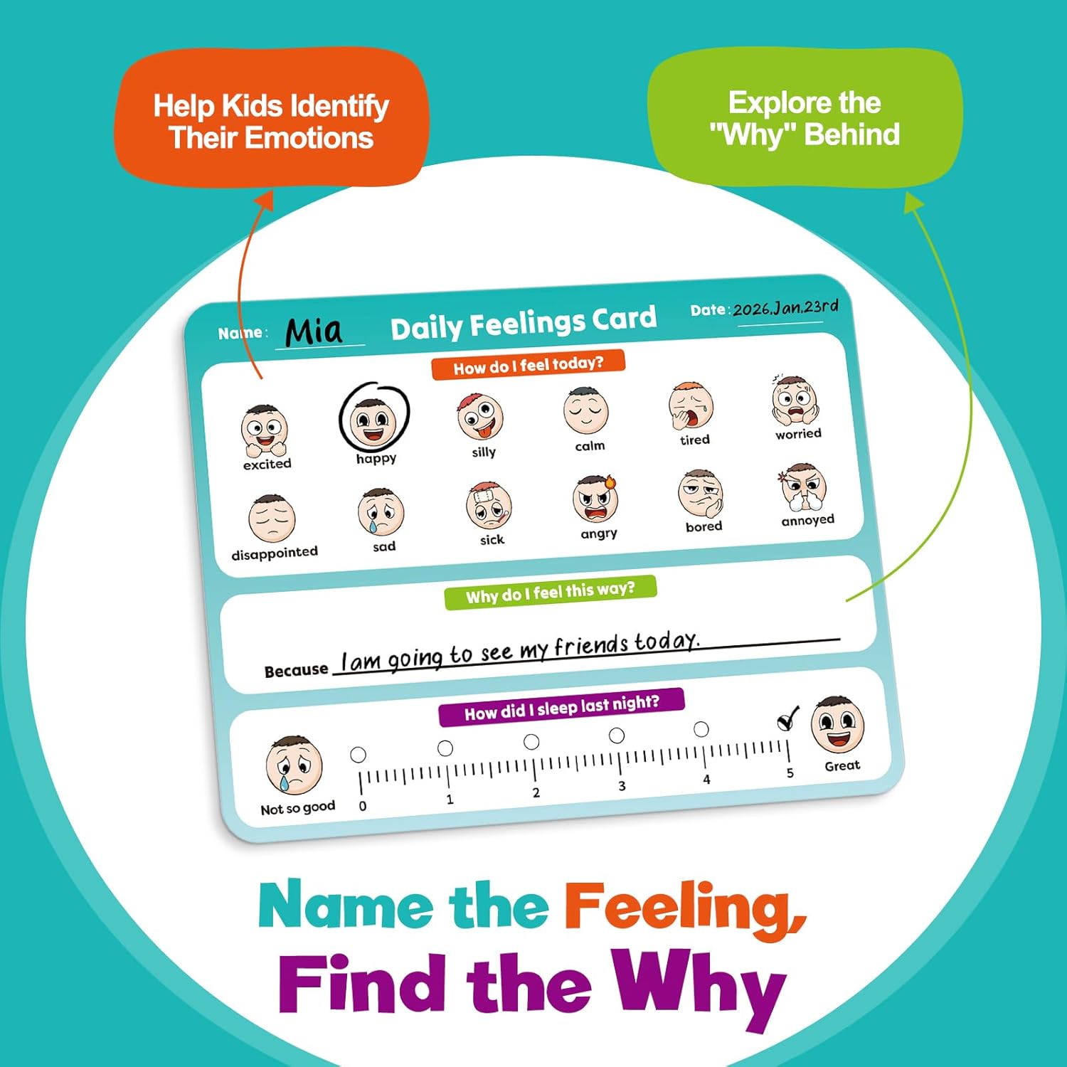 Aizweb Big Feelings Deck-12 Pack 9x12" Dry Erase Emotions Flash Cards with Coping Skills,Feelings Chart for Kids,Autism & ABA Tools,Calm Down Corner Supplies for Preschool Kindergarten Classroom