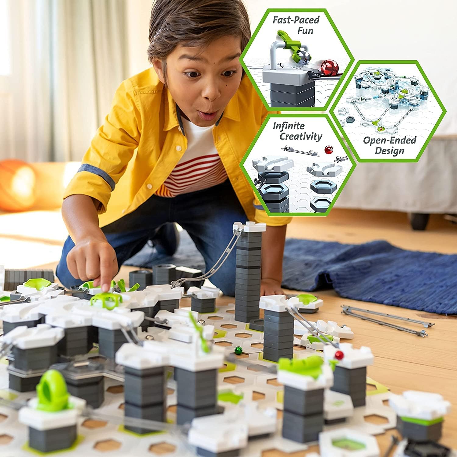 Ravensburger Gravitrax Volcano Accessory - Marble Run & STEM Toy For Boys & Girls Age 8 & Up - Accessory for 2019 Toy of The Year Finalist Gravitrax