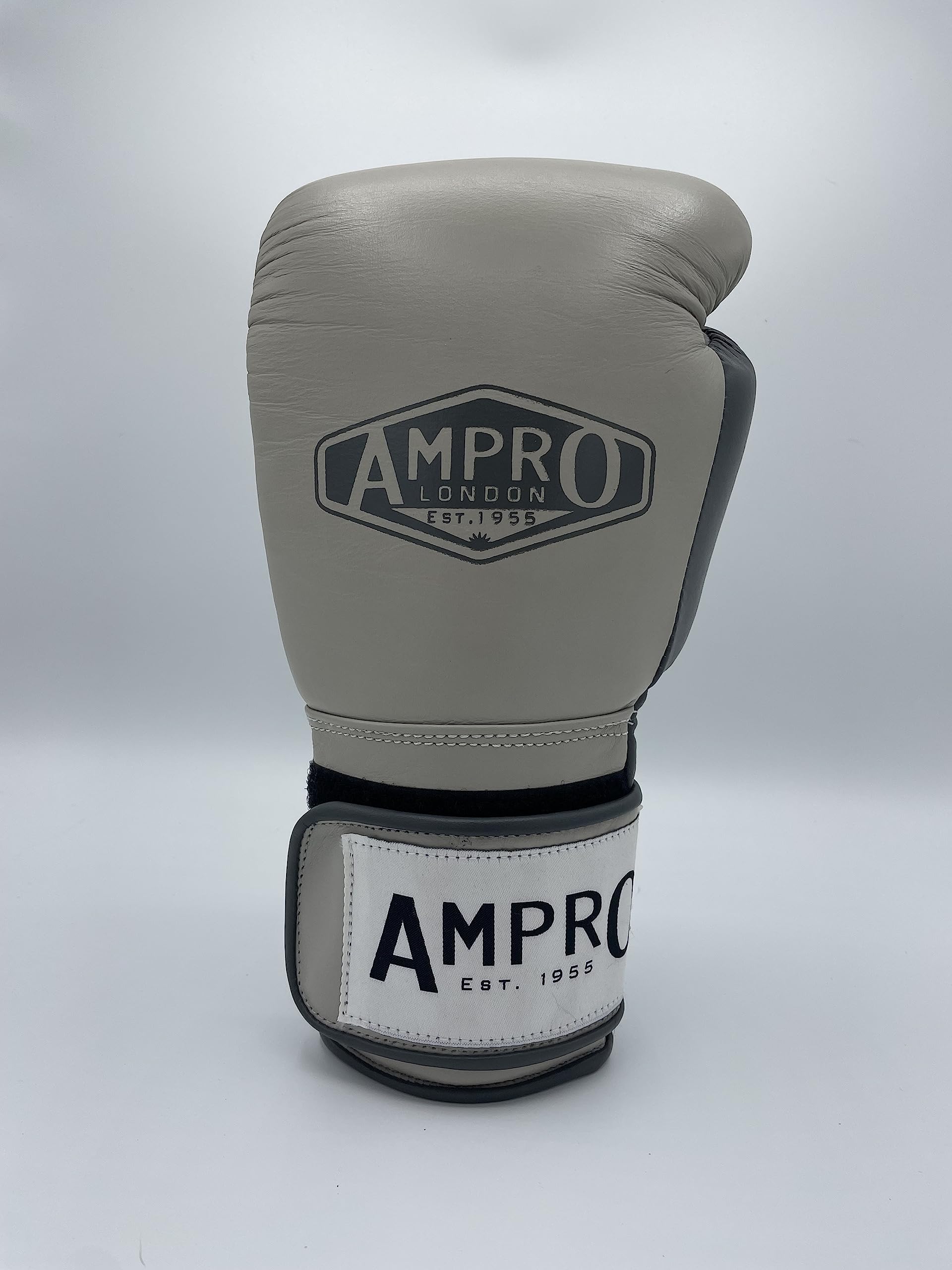 Ampro Hybrid Powertech - Guanto da sparring con gancio e anello, per sparring / borsa / longherone / boxe / allenamento
