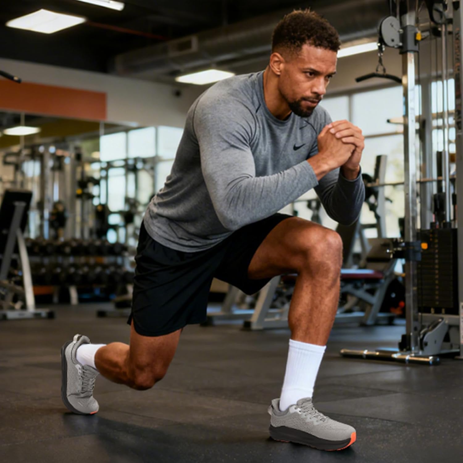 relxfeet Men’s Wide Toe Box Slip On Walking Shoes Lightweight Cushioned Sneakers for Running Tennis Gym Workout Non Slip Breathable Athletic Shoes - Image 2