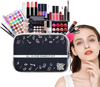 Professional Makeup Kit Travel Makeup Kit | Multipurpose Makeup Sets With Cosmetic Bag For Women Girls, Suitable For Beginners Professionals