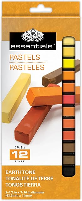 Royal & Langnickel Earth Tone Soft Pastels (12 Piece)