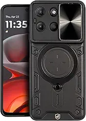 Gshield Capa Case Capinha Discovery para Motorola (Preta, Moto G15)