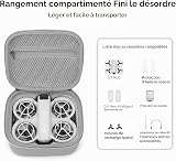 Dokeno Sac de Transport pour DJI Neo, étui de Transport sécurisé pour DJI Neo, Mallette étanche pour Drone DJI Neo, pour Drone DJI Neo et Accessoires de Batterie intelligents, Étui de Transport - 4