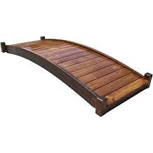 SamsGazebos Japanese Zen Garden Bridge 8 ft