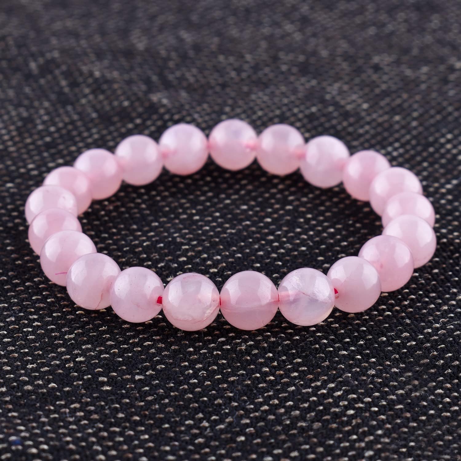 Purification Bracelet Handmade Gemstone Bracelet - Chakra Healing Crystals Stretchable Unisex Bracelet - Genuine Stone Beaded Round Beads - Yoga - Bracelet - Image 2