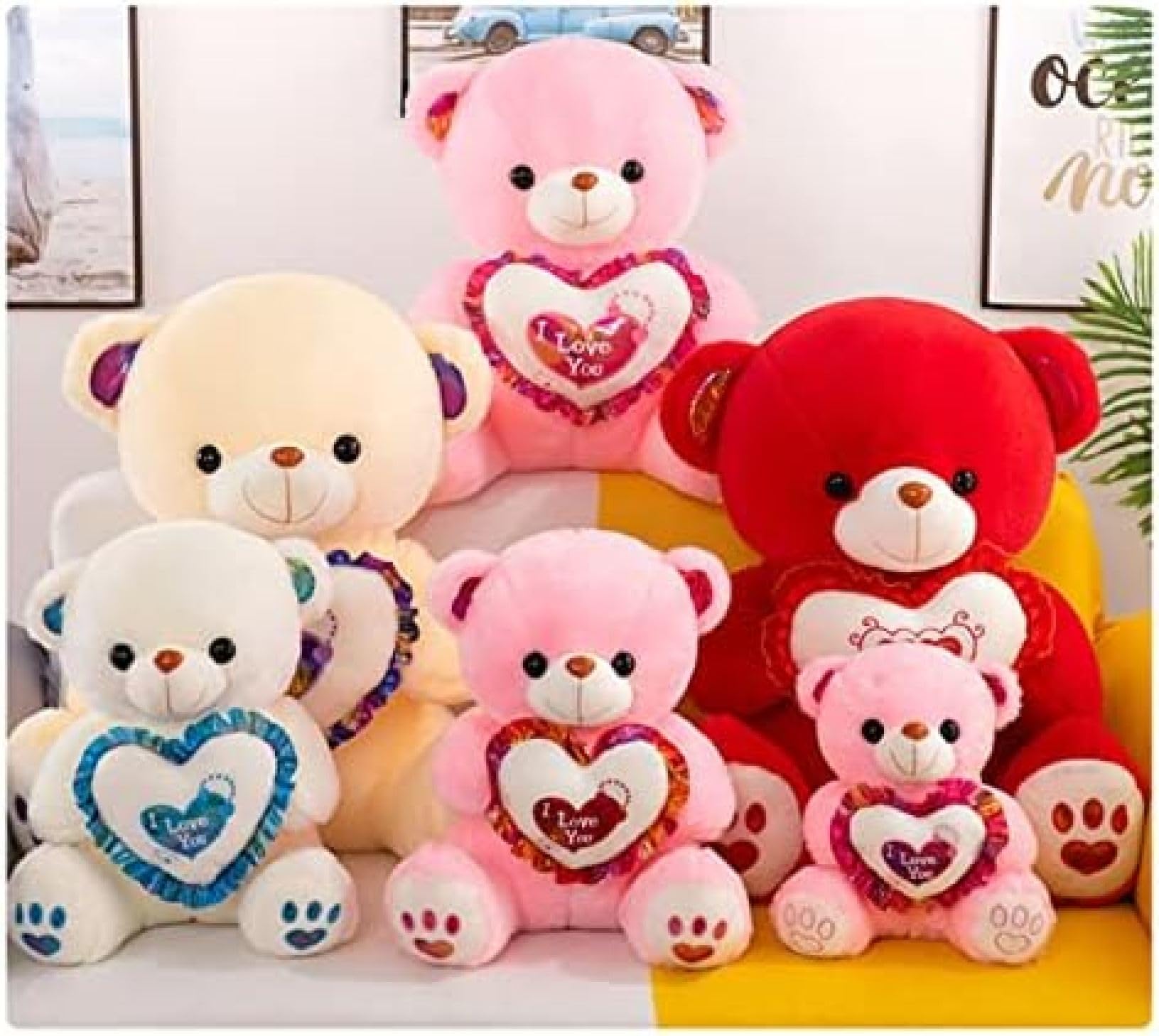 Amazon.co.jp: くま 熊 レッド/赤 クマのぬいぐるみ 大きい ぬいぐるみ